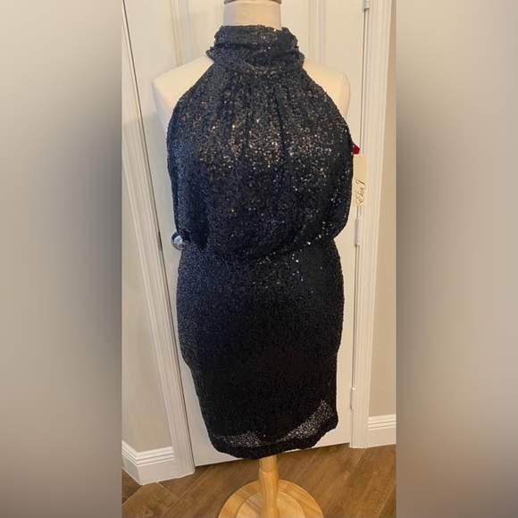 Sequin Plus Dress - Picture 5 of 9